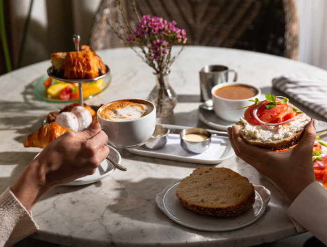 Galentine's Day brunch at the Terrace and Outdoor Gardens 